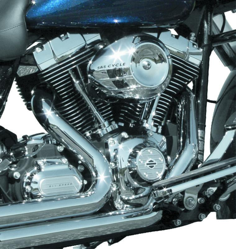 SSC Air Cleaner Kits - S&S Cycle Air Stream Air Cleaner Cover for all Stealth Applications - Chrome