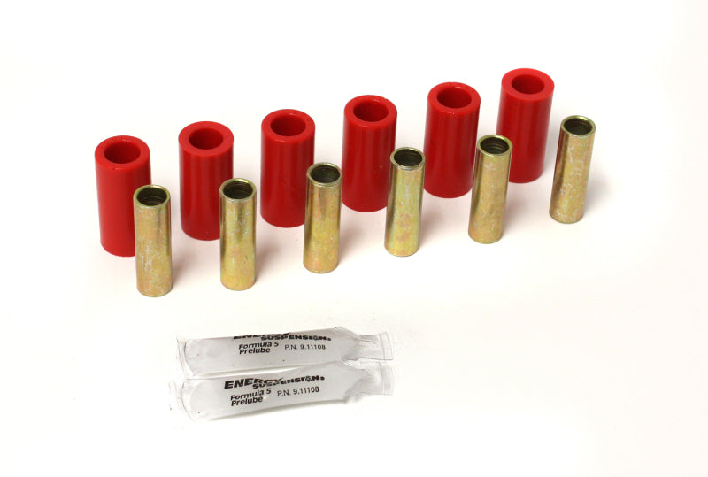 ES Spring/Shackle Bush - Red - Energy Suspension CJ Spring Bush/ Front or Rear - Red