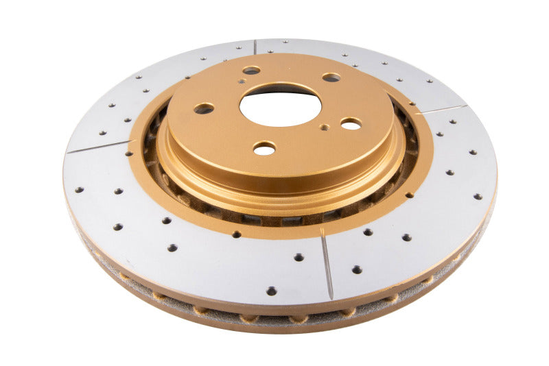 DBA Street Slot&Drill Rotors - DBA 15-18 Lexus NX200t Front Drilled & Slotted Street Series Rotor