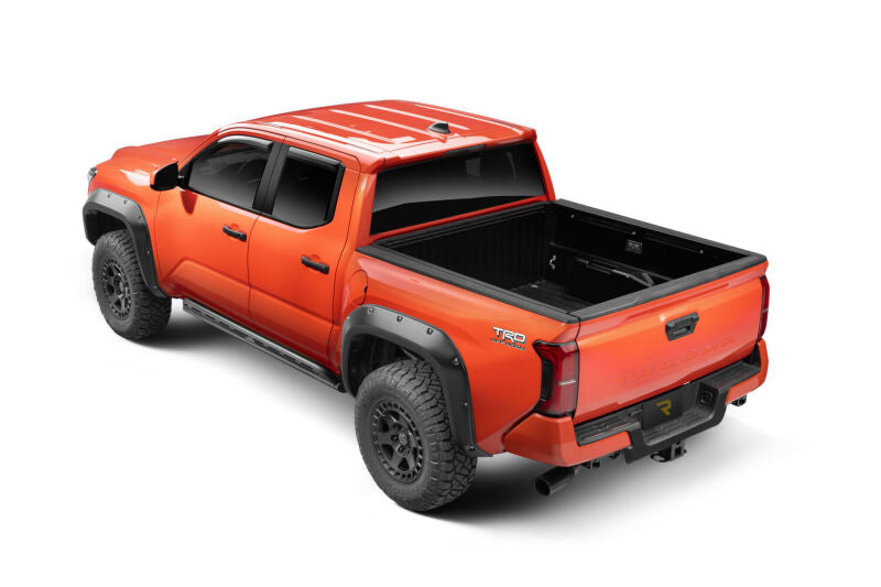 GOR Frame Mount Sliders - Go Rhino 2024 Toyota Tacoma DC 4dr Xtreme Frame Mount Sliders - Tex. Blk