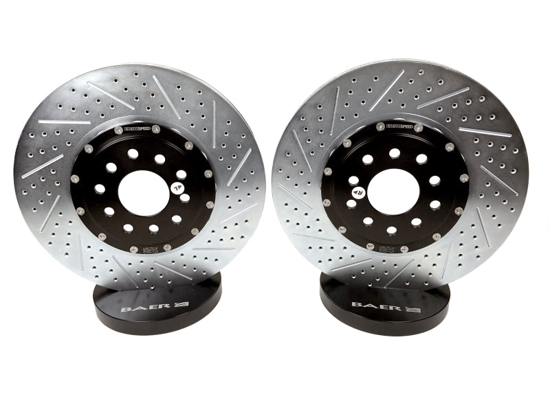 BAE Eradispeed Rotors - Baer Brakes 06-13 Chevy Corvette Z0/Grand Sport Eradispeed+ Front Brake Rotors