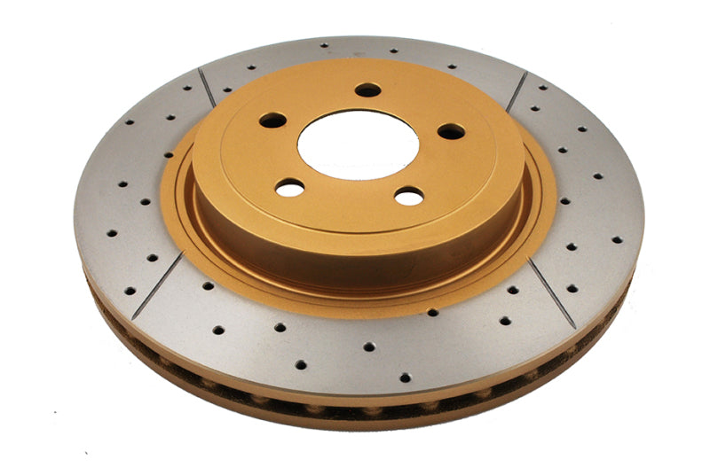 DBA Street Slot&Drill Rotors - DBA 09-20 Dodge Challenger Front Drilled & Slotted Street Series Rotor