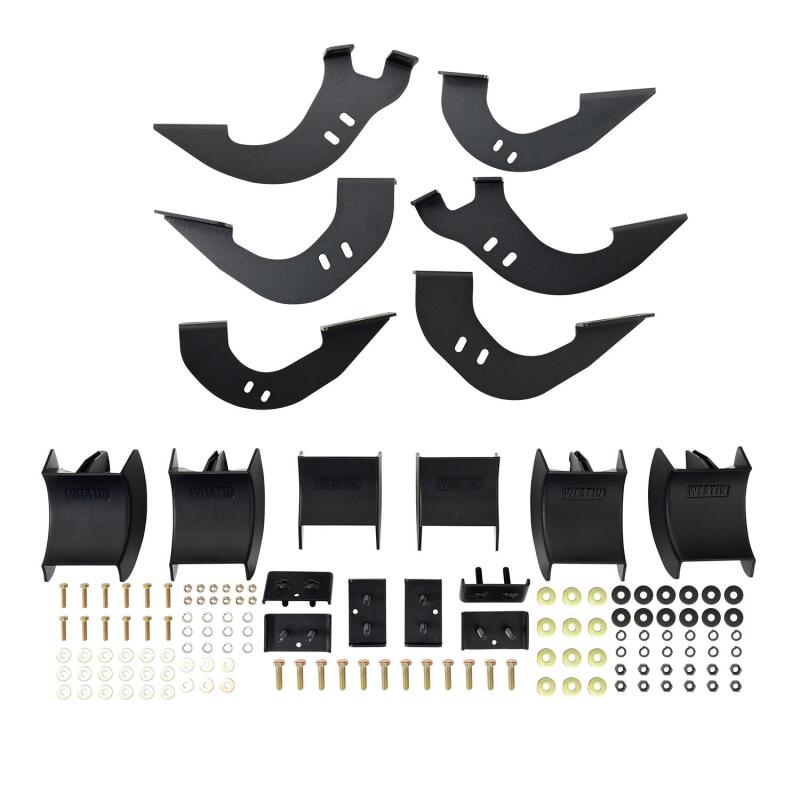 WES Running Boards - HDX - Westin 05-23 Toyota Tacoma DC HDX Running Boards - Tex. Blk