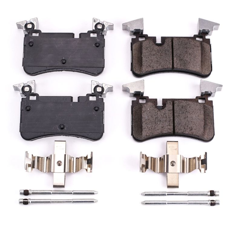PSB Z17 Evolution Brake Pads - Power Stop 08-13 Mercedes-Benz C63 AMG Rear Z17 Evolution Ceramic Brake Pads w/Hardware