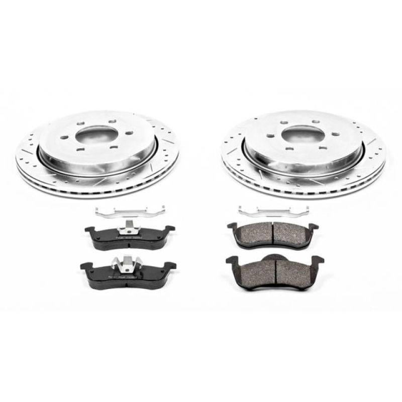 PSB Z23 Evolution Kit - Power Stop 07-17 Ford Expedition Rear Z23 Evolution Sport Brake Kit