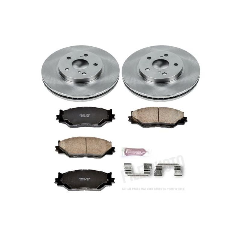 PSB Autospecialty Kit - Power Stop 06-15 Lexus IS250 Front Autospecialty Brake Kit