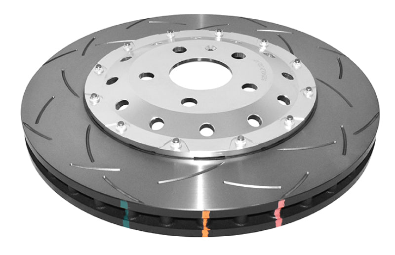 DBA 5000 Series Slotted Rotors - DBA 12-13 Audi TT Quattro RS (370mm Front Rotor) Front 5000 Series Slotted Rotor w/Sliver Hat