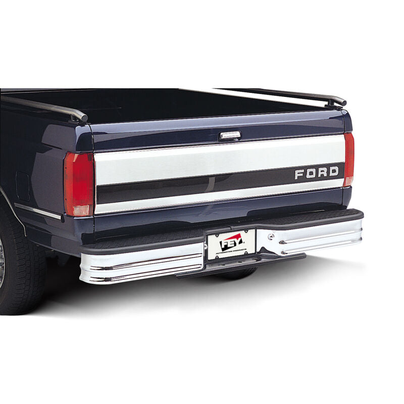 WES Fey Surestep Bumpers - Westin/Fey 67-96 F-Series Style Side / 97-98 F-250/350 HD Surestep Universal Bumper - Chrome