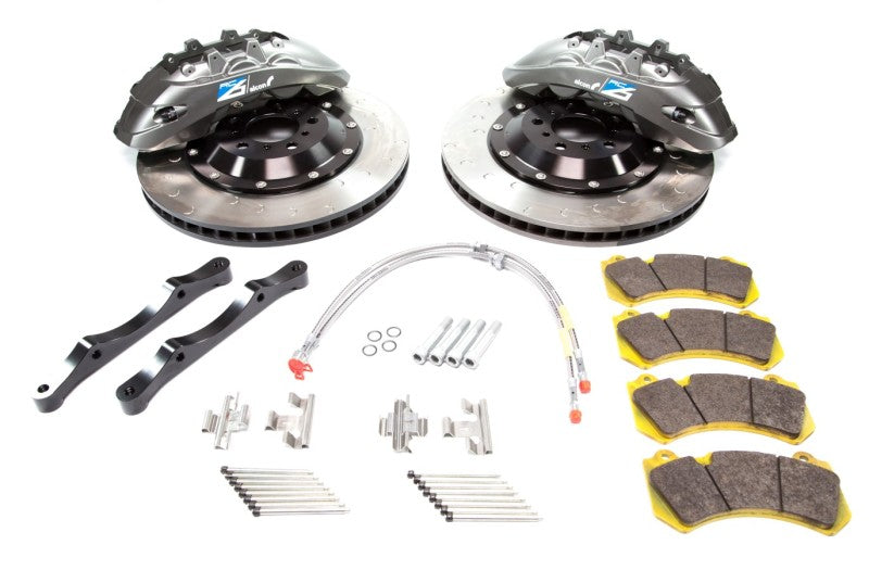 ALC Front Brake Kits - Alcon 2015+ BMW M3 F80 400x34mm 6 Piston Front Brake Upgrade Kit - Grey