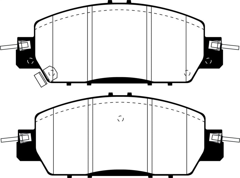 EBC Greenstuff Brake Pad Sets - EBC 2016+ Honda Accord LX Sedan 2.4L Greenstuff Front Brake Pads