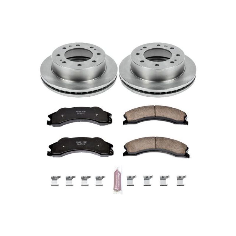 PSB Autospecialty Rotor - Power Stop 2011 GMC Sierra 3500 HD Front Autospecialty Brake Kit