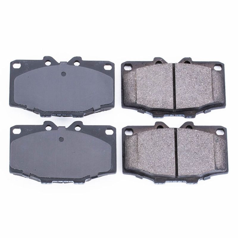 PSB Z16 Evolution Brake Pads - Power Stop 87-88 Toyota 4Runner Front Z16 Evolution Ceramic Brake Pads