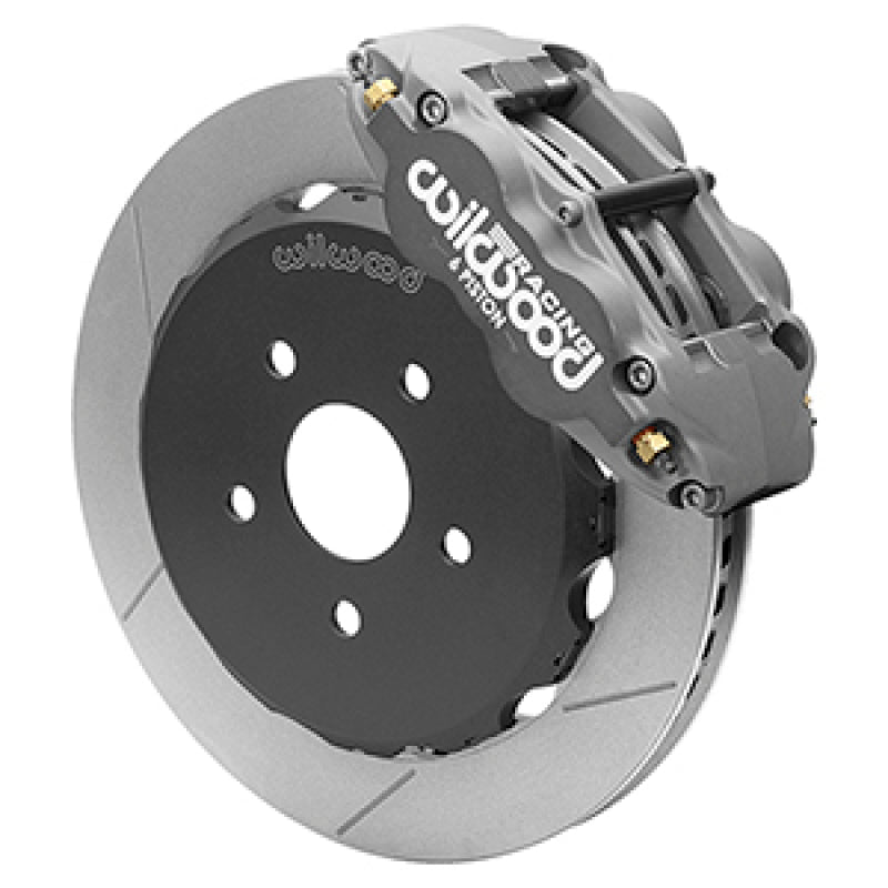 WIL Superlite Brake Kit - Wilwood 13-24 Honda Civic Superlite/ST 6 Piston Street Kit w/ 327mm x 28mm Slotted Rotor - Hard Ano