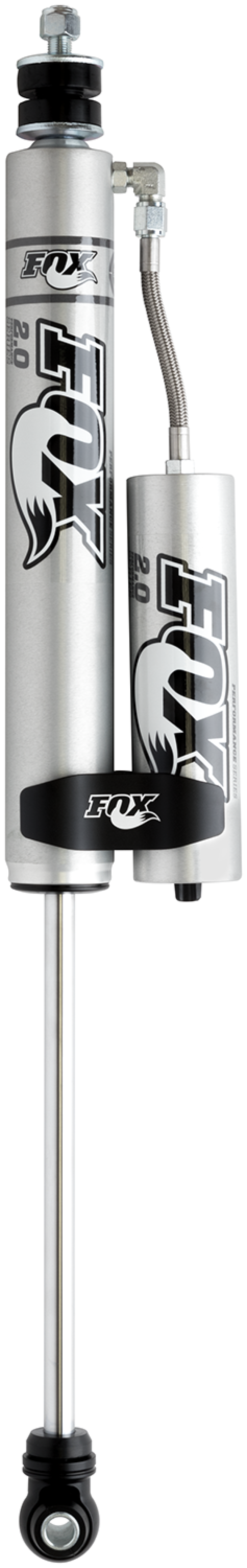 FOX 2.0 Perf Shock - Fox 05+ Ford SD 2.0 Performance Series 11.1in. Smooth Body Remote Res. Front Shock / 5.5-7in. Lift