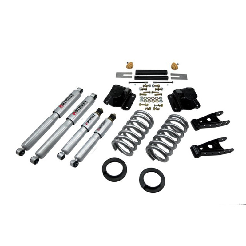 BT Lower Kit w SP Shocks - Belltech LOWERING KIT WITH SP SHOCKS