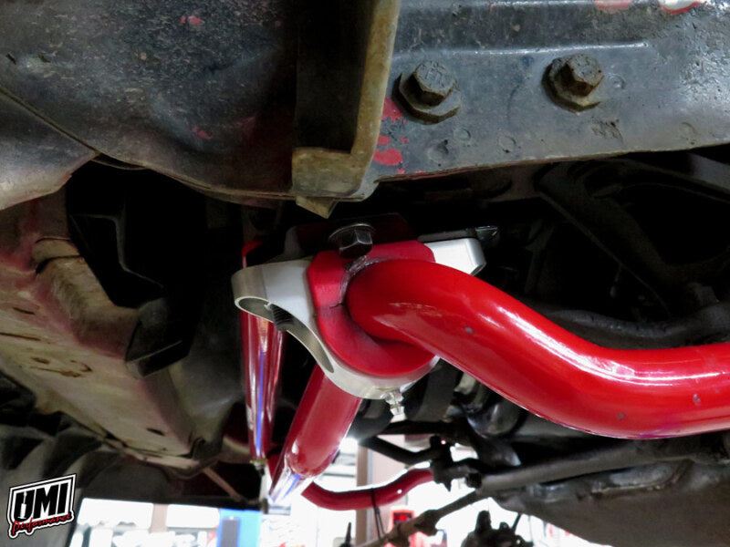 UMI Sway Bar Mounts - UMI Performance 82-92 GM F-Body Front Sway Bar Relocation Brackets