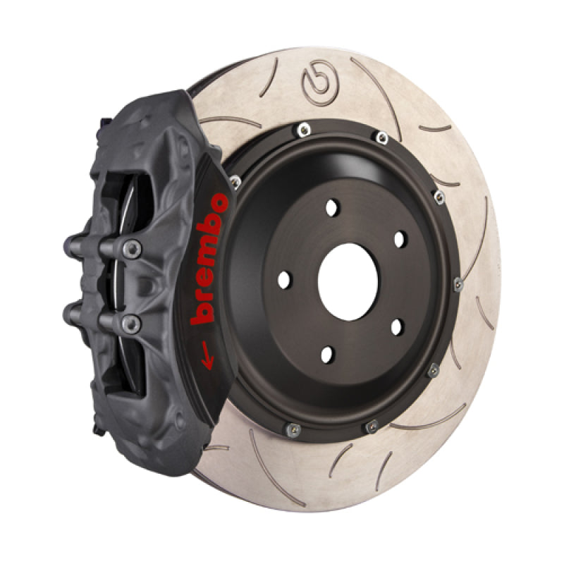 BRB Big Brake Kits - Brembo 12-20 BRZ PISTA Front Race BBK 6 Piston Forged 2pc355x32x53a 2pc Rotor T3L-Black HA