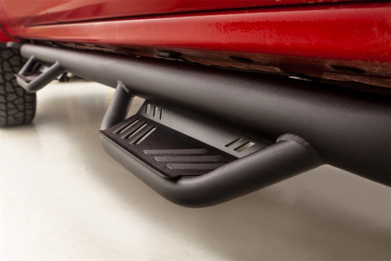 LND Terrain HX Step Bars - Lund 15-17 Chevy Colorado Crew Cab Terrain HX Step Nerf Bars - Black