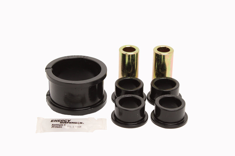 ES Steering Rack Bush - Black - Energy Suspension 04-15 Nissan Titan Rack And Pinion Bushing Set - Black