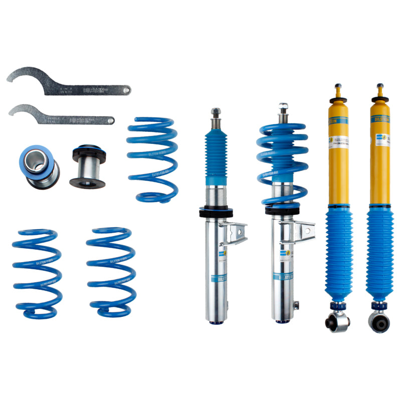BIL B8 Series Shocks - Bilstein B16 (PSS10) Front & Rear Performance Suspension System 15+ Audi A3 / VW Golf ALL