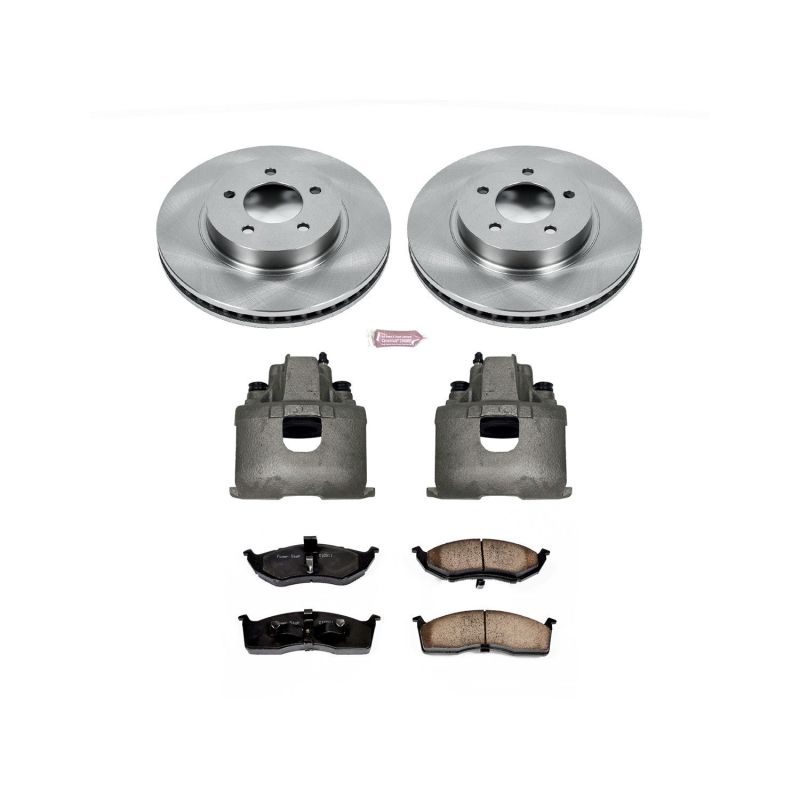 PSB Autospecialty Kit w/Cals - Power Stop 99-04 Chrysler 300M Front Autospecialty Brake Kit w/Calipers