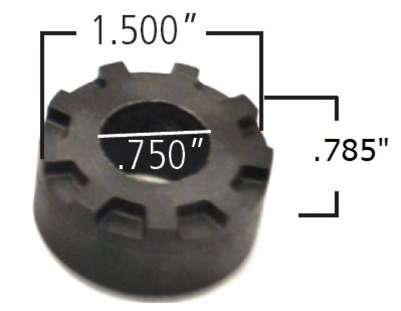 RID Bushings - Control Arms - Ridetech Delrin Control Arm Single Bushing (1.5in Large OD / .750 ID / .785in OAL)