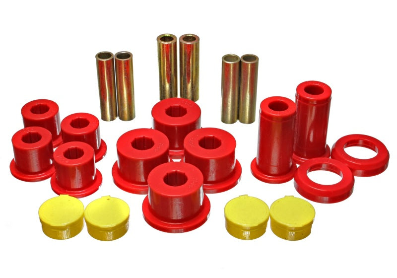 ES Spring/Shackle Bush - Red - Energy Suspension 2/4 Wd Rear Leaf Spring Bushing - Red