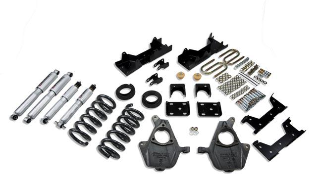 BT Lower Kit w SP Shocks - Belltech LOWERING KIT WITH SP SHOCKS