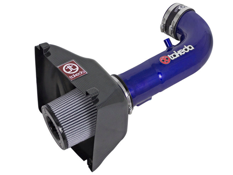 AFE Takeda Stage-2 Cold Air Intakes - aFe Takeda Stage-2 Pro Dry S Cold Air Intake System 15-17 Lexus RC F 5.0L V8