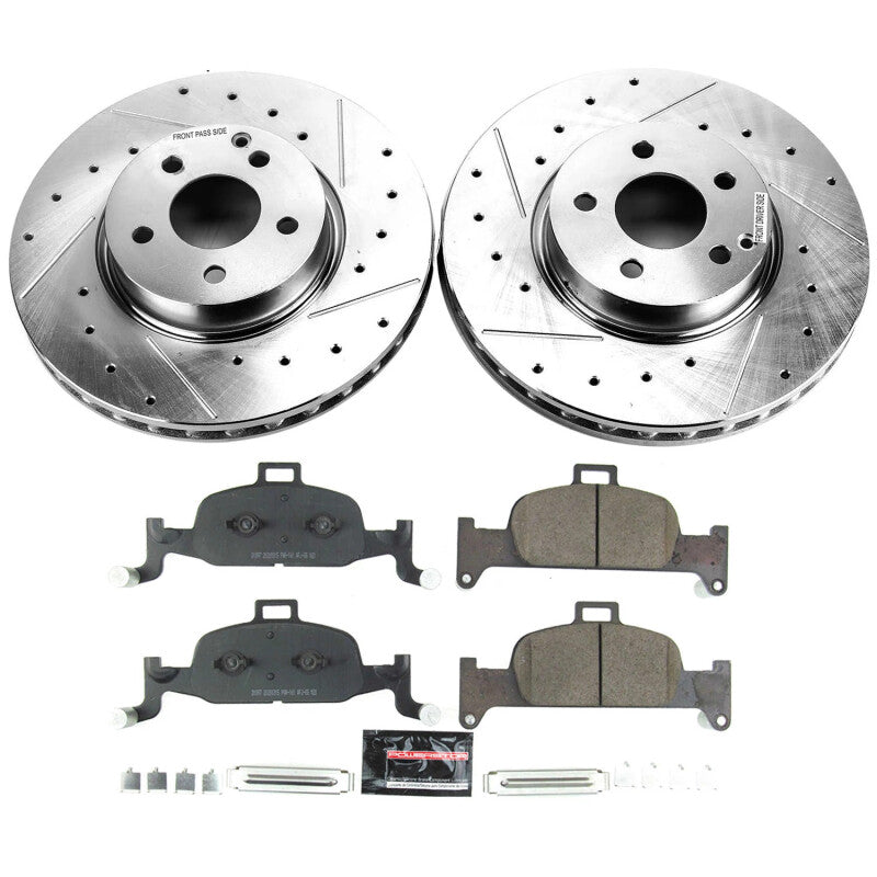 PSB Z23 Evolution Kit - Power Stop 2021 Audi Q5 Sportback Front Z23 Evolution Brake Kit