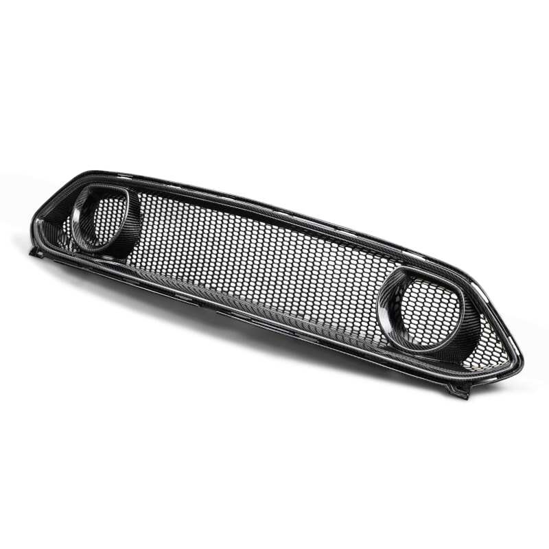 AND Front Grilles - Anderson Composites 21-22 Ford Mustang Mach 1 CF Upper Grille