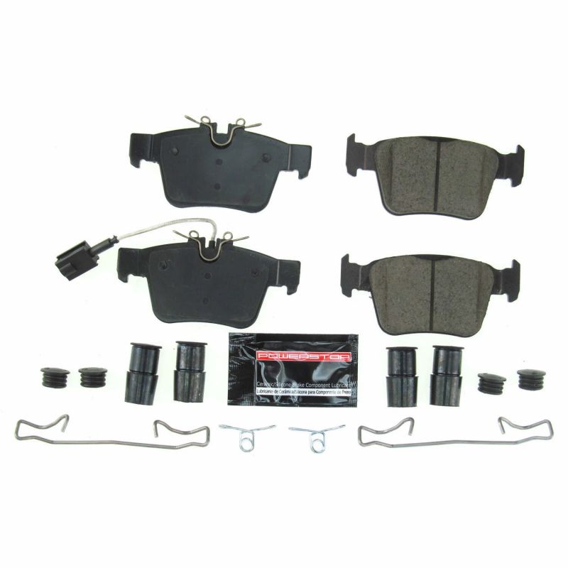 PSB Z23 Evolution Brake Pads - Power Stop 17-18 Alfa Romeo Giulia Rear Z23 Evolution Sport Brake Pads w/Hardware