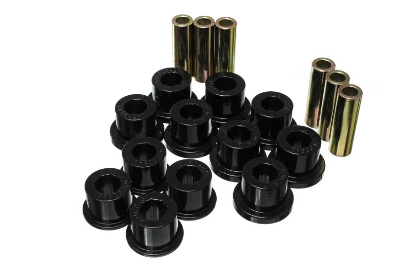 ES Spring/Shackle Bush - Black - Energy Suspension Rear Leaf Spring Bushings - Black