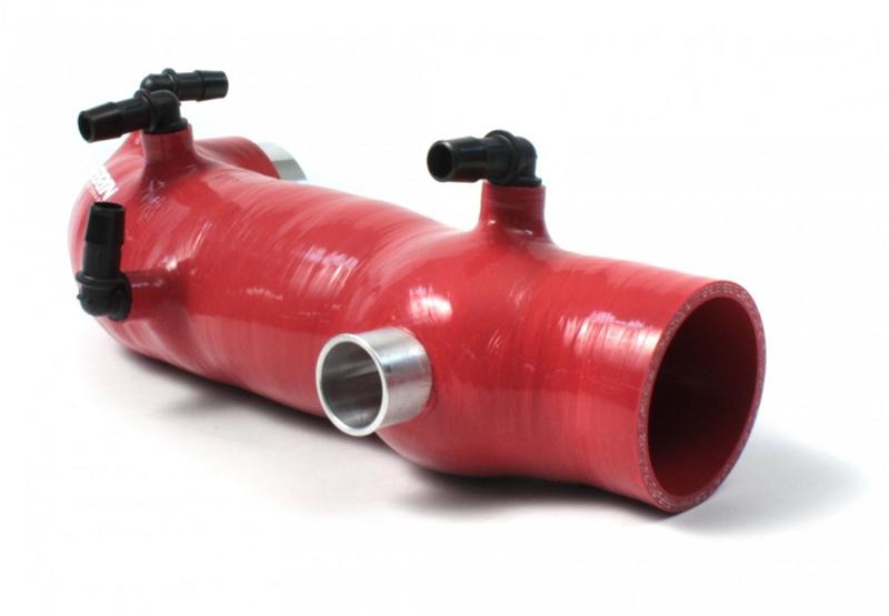 PA Air Box Hose - PERRIN 02-07 Subaru WRX / 04-21 STI / 04-08 Forester XT Turbo Inlet Hose - Red