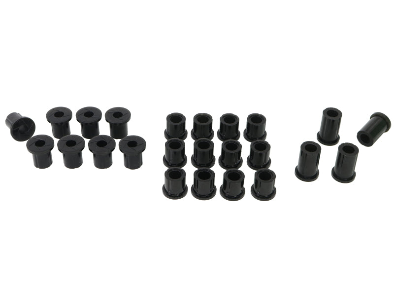 SPR Bushings - Leaf Spring - SuperPro Toyota-Spring Bushing Kit-24 Bushings