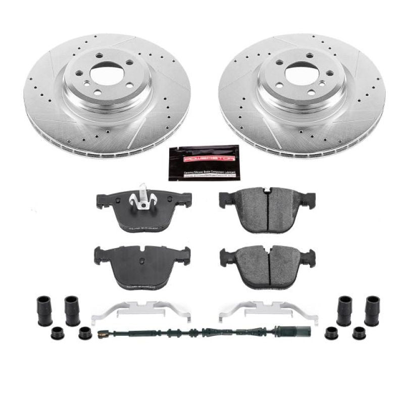 PSB Z23 Evolution Kit - Power Stop 11-15 BMW 750i Rear Z23 Evolution Sport Brake Kit