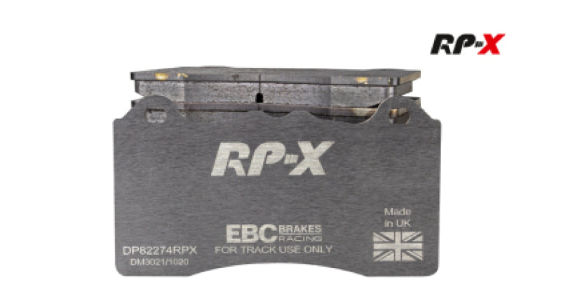EBC RP-X Brake Pad Sets - EBC Racing 12-21 Subaru BRZ / 22-24 Toyota GR86 Rear RP-X Track and Race Brake Pads