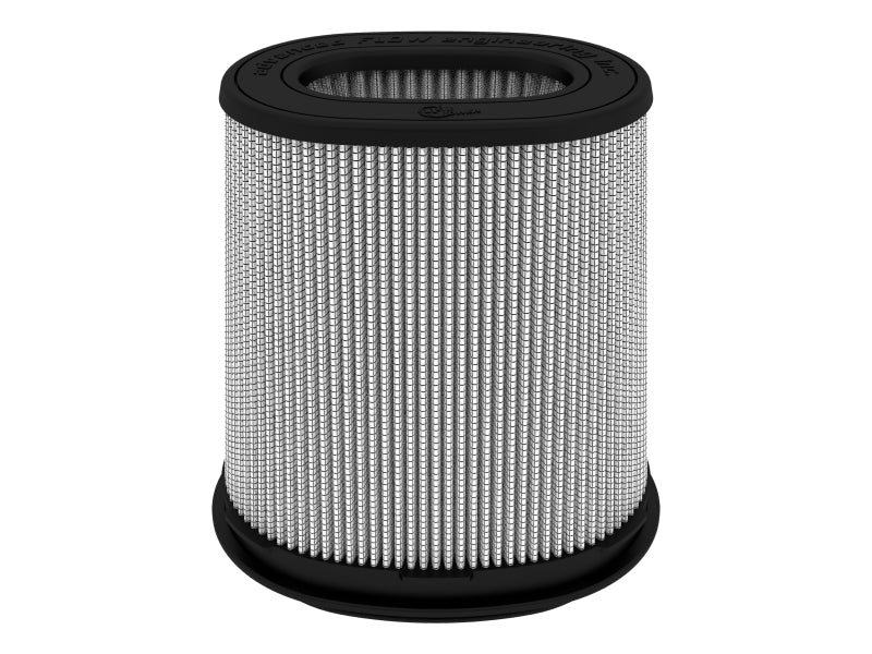 AFE Universal Pro Dry S Filter - aFe Magnum FLOW Pro DRY S Air Filter 6.75x4.75 Flange 8.25x6.25 Base (Mt2) 7.25x5 Top 8.5 Height