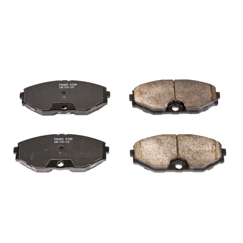 PSB Z16 Evolution Brake Pads - Power Stop 90-96 Infiniti Q45 Front Z16 Evo Ceramic Brake Pad