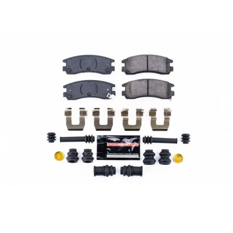 PSB Z23 Evolution Brake Pads - Power Stop 1993 Cadillac Allante Rear Z23 Evolution Sport Brake Pads w/Hardware