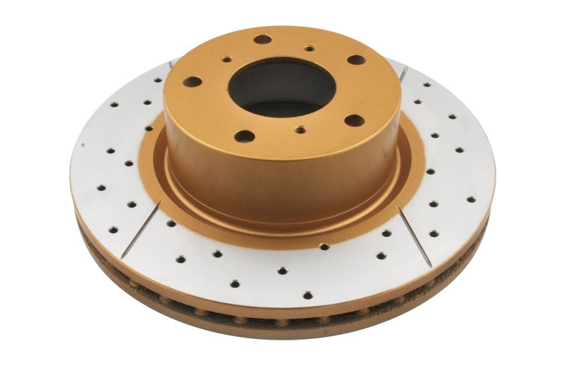 DBA Street Slot&Drill Rotors - DBA 04 Pontiac GTO Front Drilled & Slotted Street Series Rotor