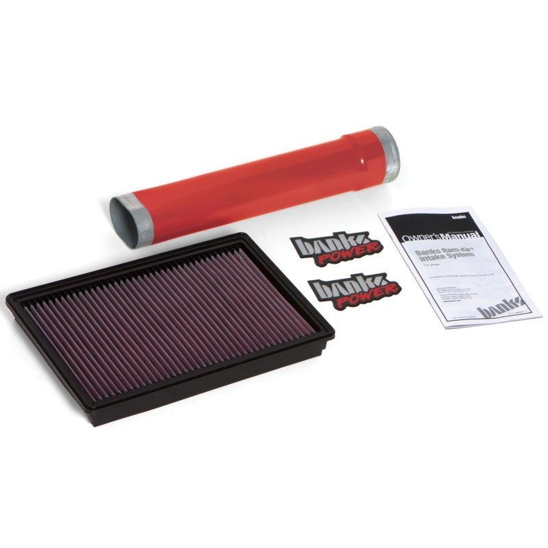GBE Ram-Air Intake Systems - Banks Power 14-15 Ram 1500 3.0L EcoDiesel Ram-Air Intake System w/ Silencer Delete Tube