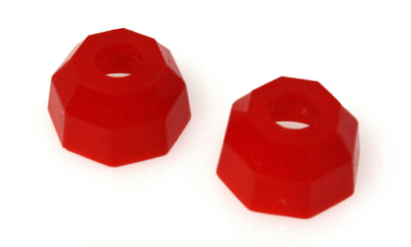 ES Dust Boots - Red - Energy Suspension Universal Red 16.6mm Taper Dia Octagon Tie Rod Dust Boots (Set of 2)