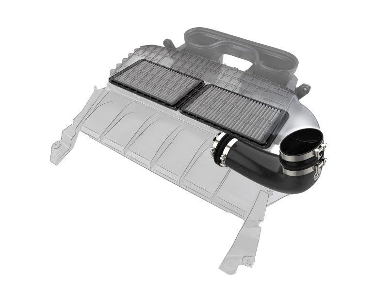 AFE Super Stock Induction System - aFe Super Stock Carbon Fiber Pro Dry S Induction System 2021 RAM 1500 TRX V8-6.2L SC