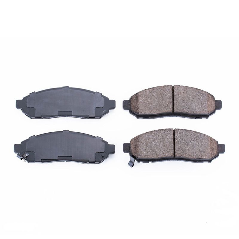 PSB Z16 Evolution Brake Pads - Power Stop 2015 Chevrolet City Express Front Z16 Evolution Ceramic Brake Pads