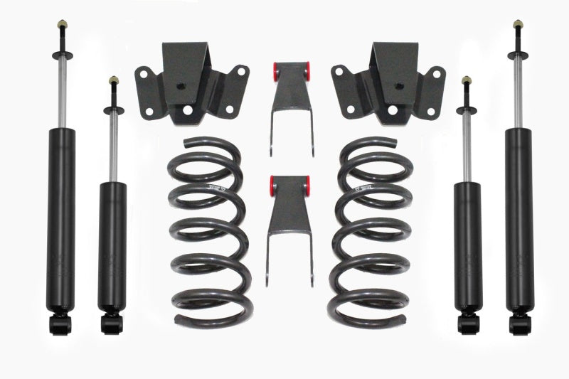 MXT Lowering Coils - MaxTrac 97-03 Ford F-150 2WD V8 2in/4in Lowering Coil Kit