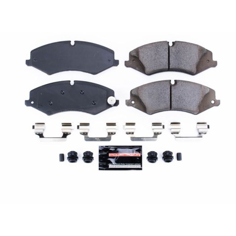 PSB Z23 Evolution Brake Pads - Power Stop 10-14 BMW X5 Front Z23 Evolution Sport Brake Pads w/Hardware