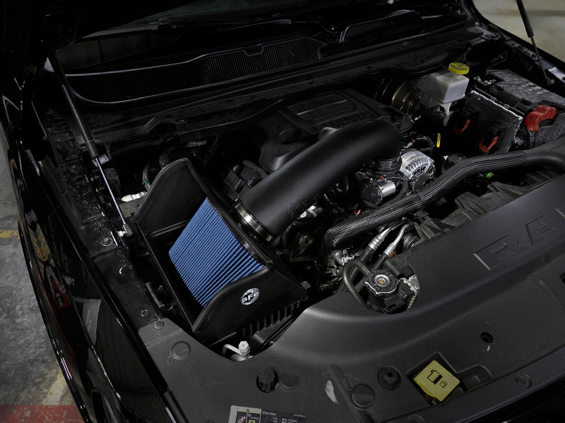AFE Magnum FORCE Stage-2 Cold Air Intakes - aFe Magnum FORCE Stage-2 Pro 5R Cold Air Intake System 2019 RAM 1500 (Non Classic) V8-5.7L HEMI