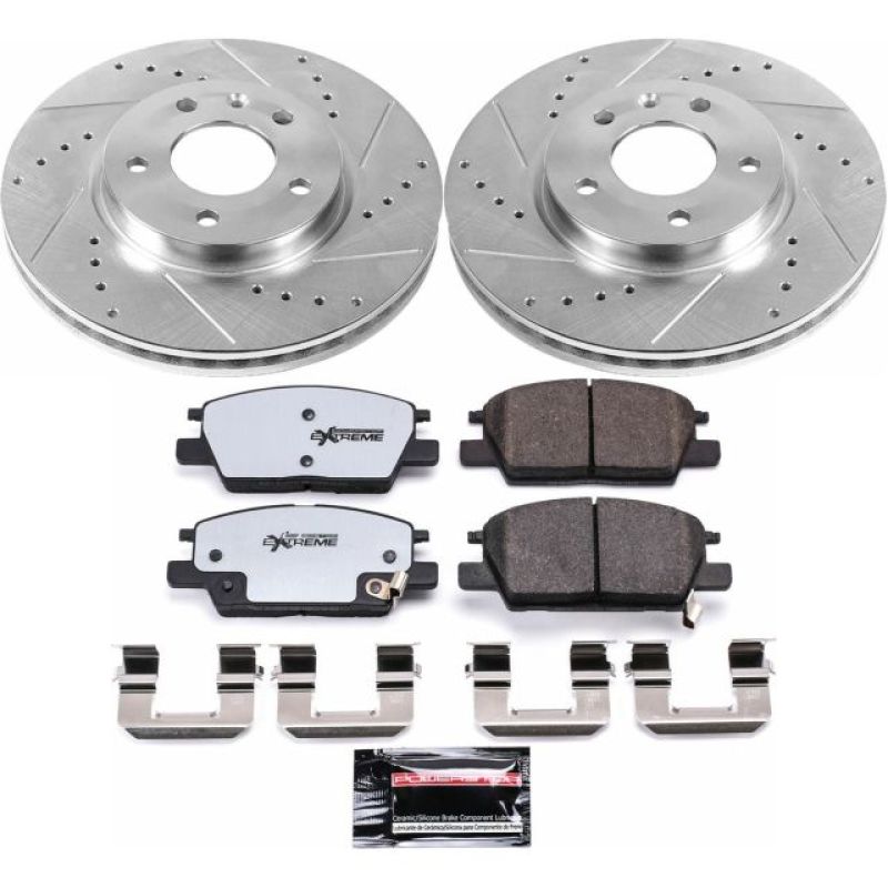 PSB Z36 Truck & Tow Kit - Power Stop 18-19 Buick LaCrosse Front Z36 Truck & Tow Brake Kit