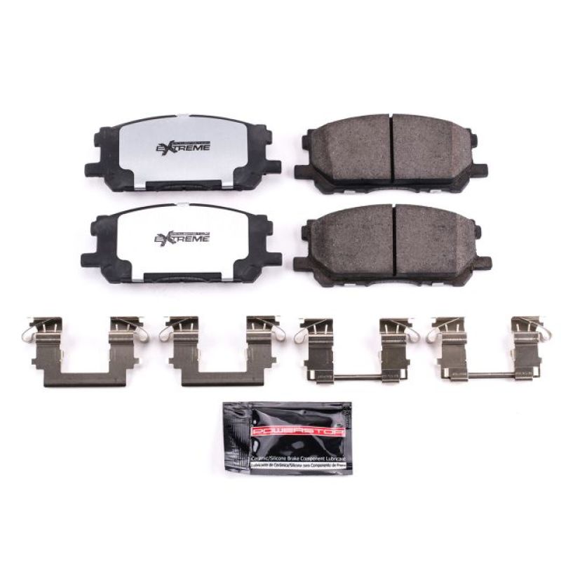 PSB Z36 Truck & Tow Brake Pads - Power Stop 04-06 Lexus RX330 Front Z36 Truck & Tow Brake Pads w/Hardware